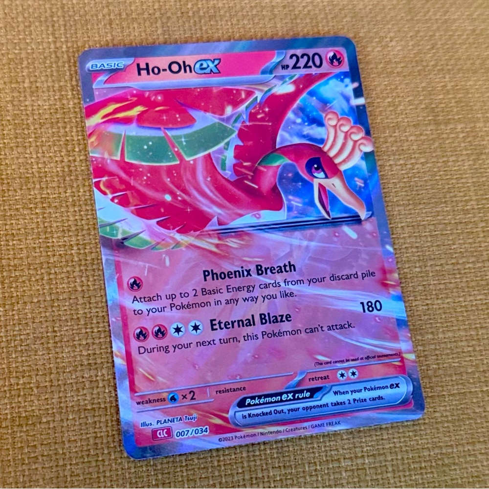 Ho-Oh Ex Scarlet and Violet Era